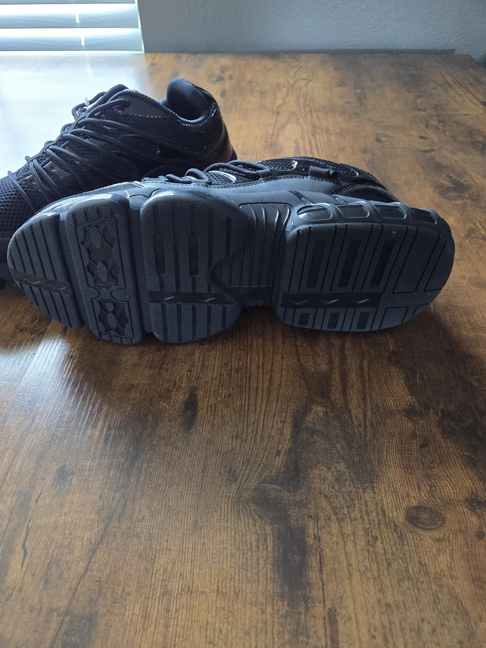 LIANGGO Steel Toe Shoes for Men Composite Toe Safety Sneakers Size US 12